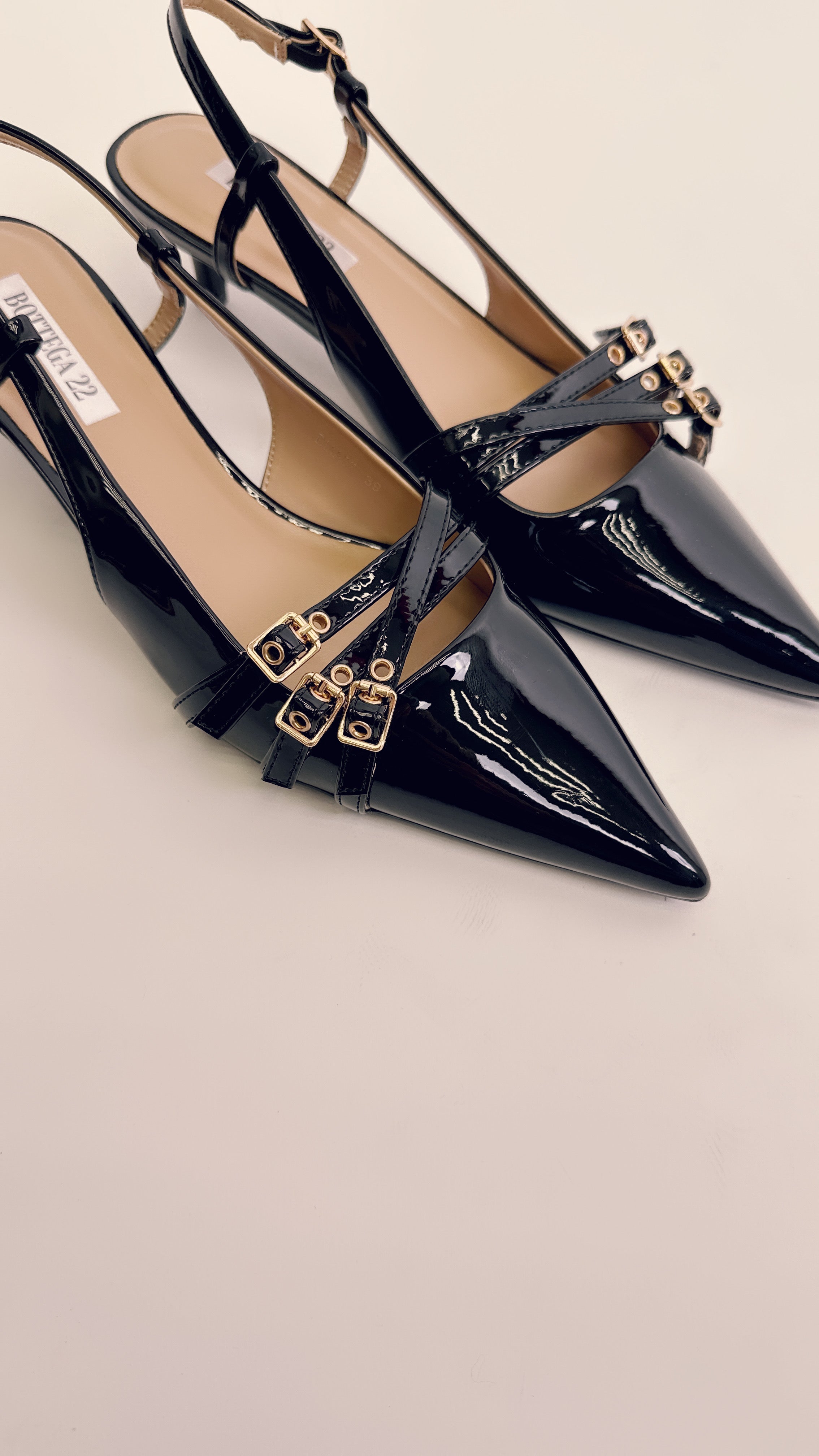 Slingback black bmA57