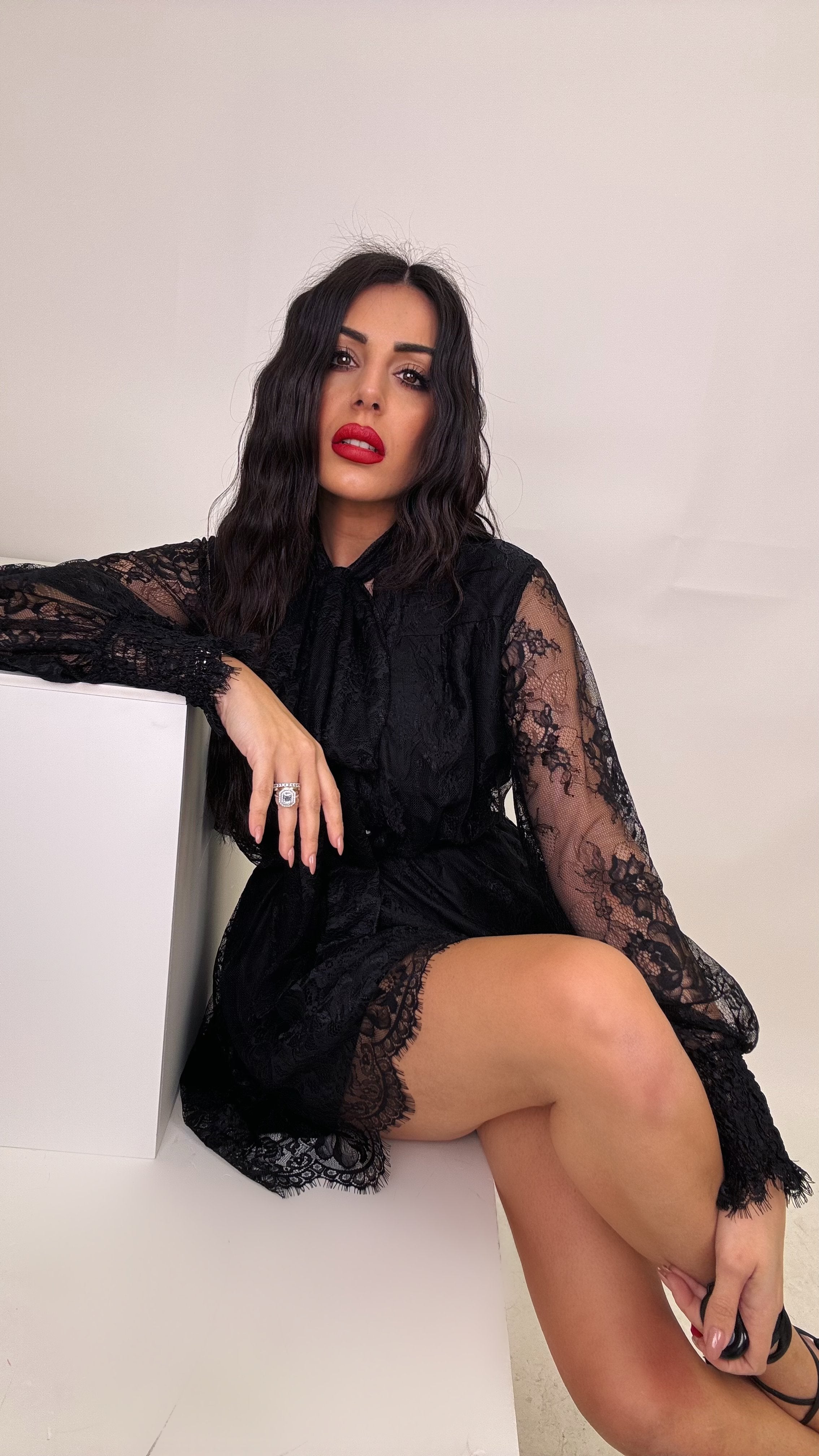 Abito in pizzo