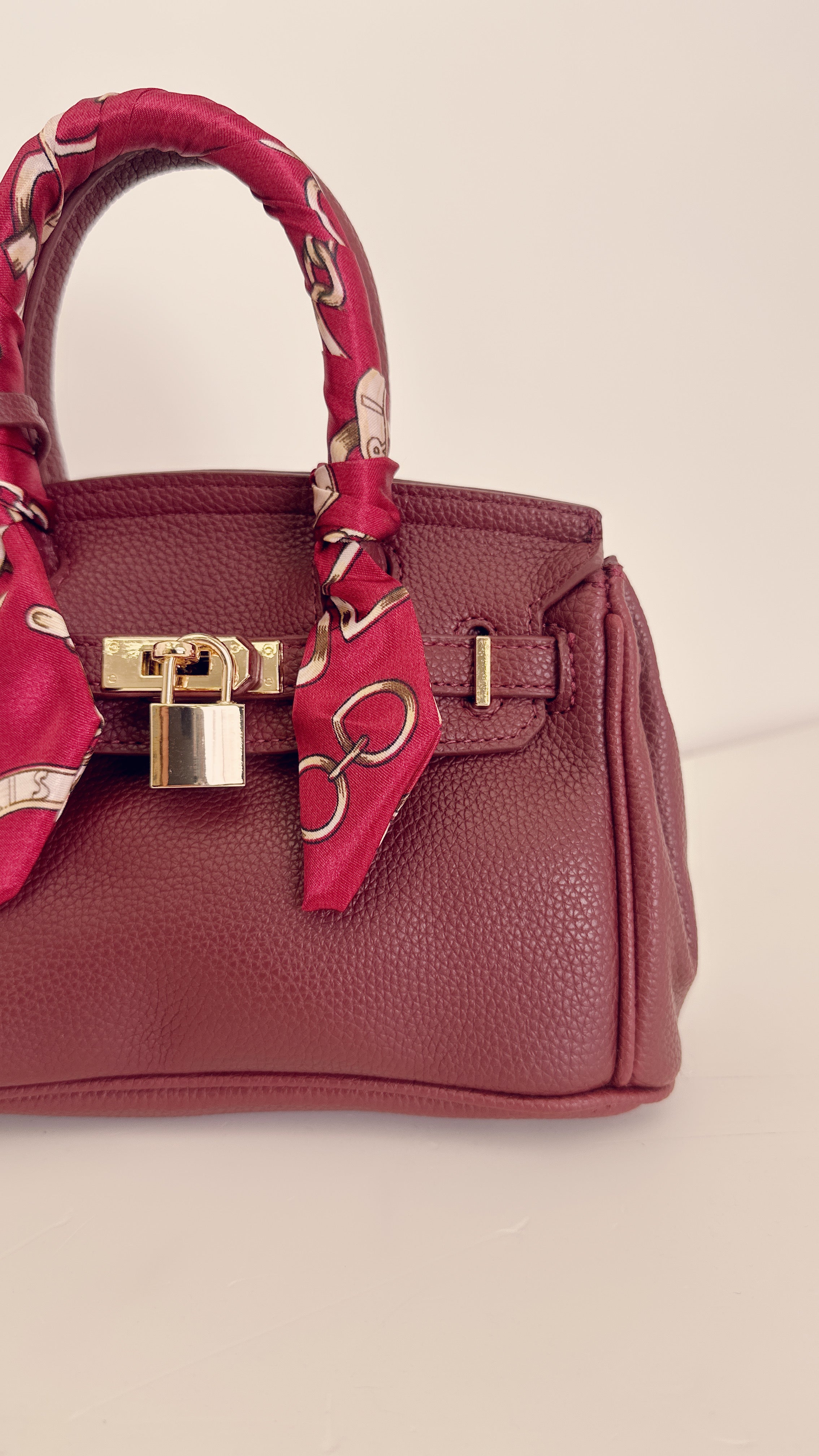Mini Bag con foulard