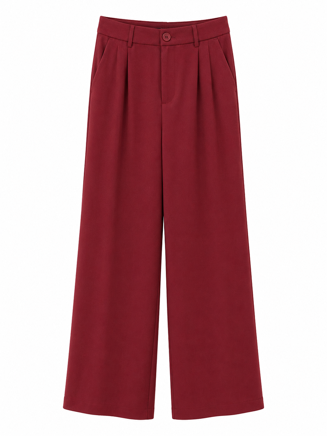 Pantaloni classici bordoux