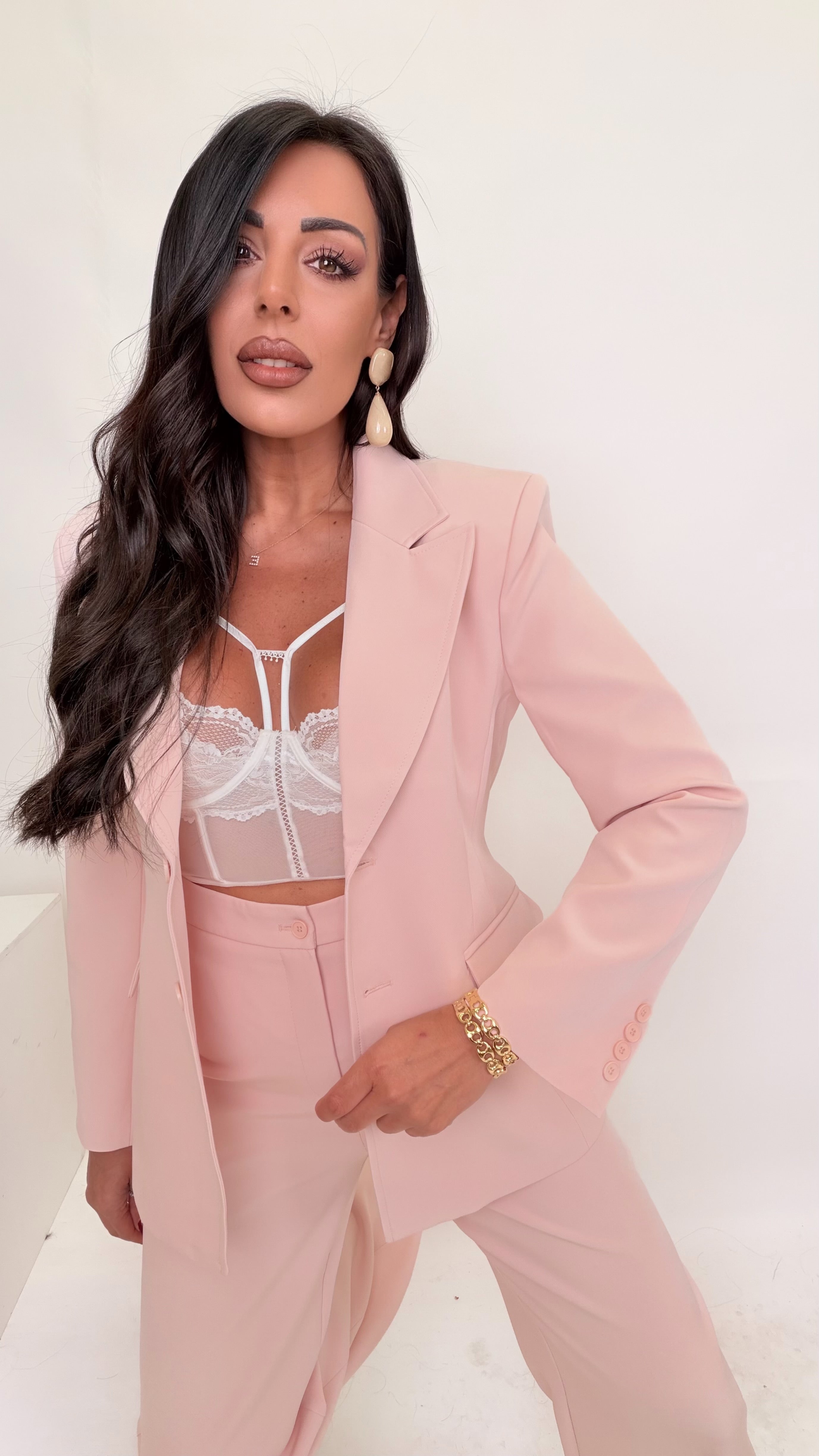Tailleur rosa by attentif