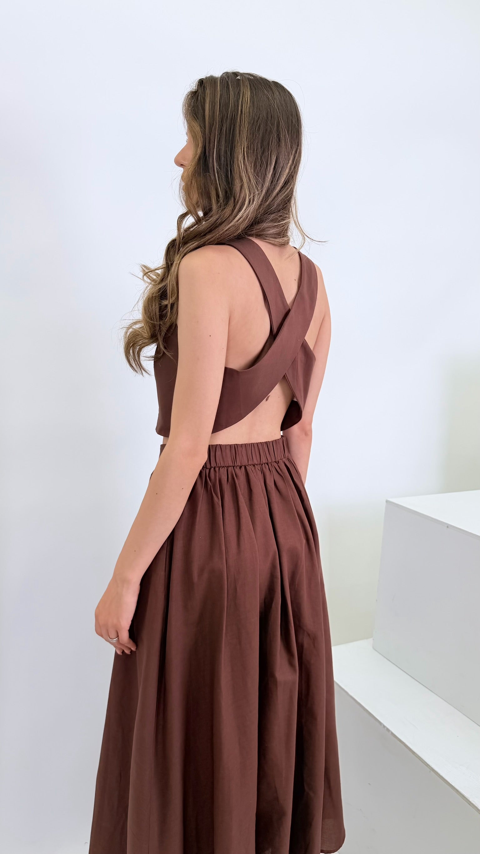 Coordinato in lino & cotone