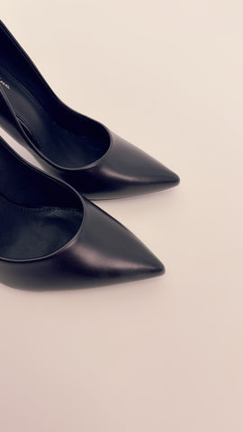 Decoltè matt nero 8378