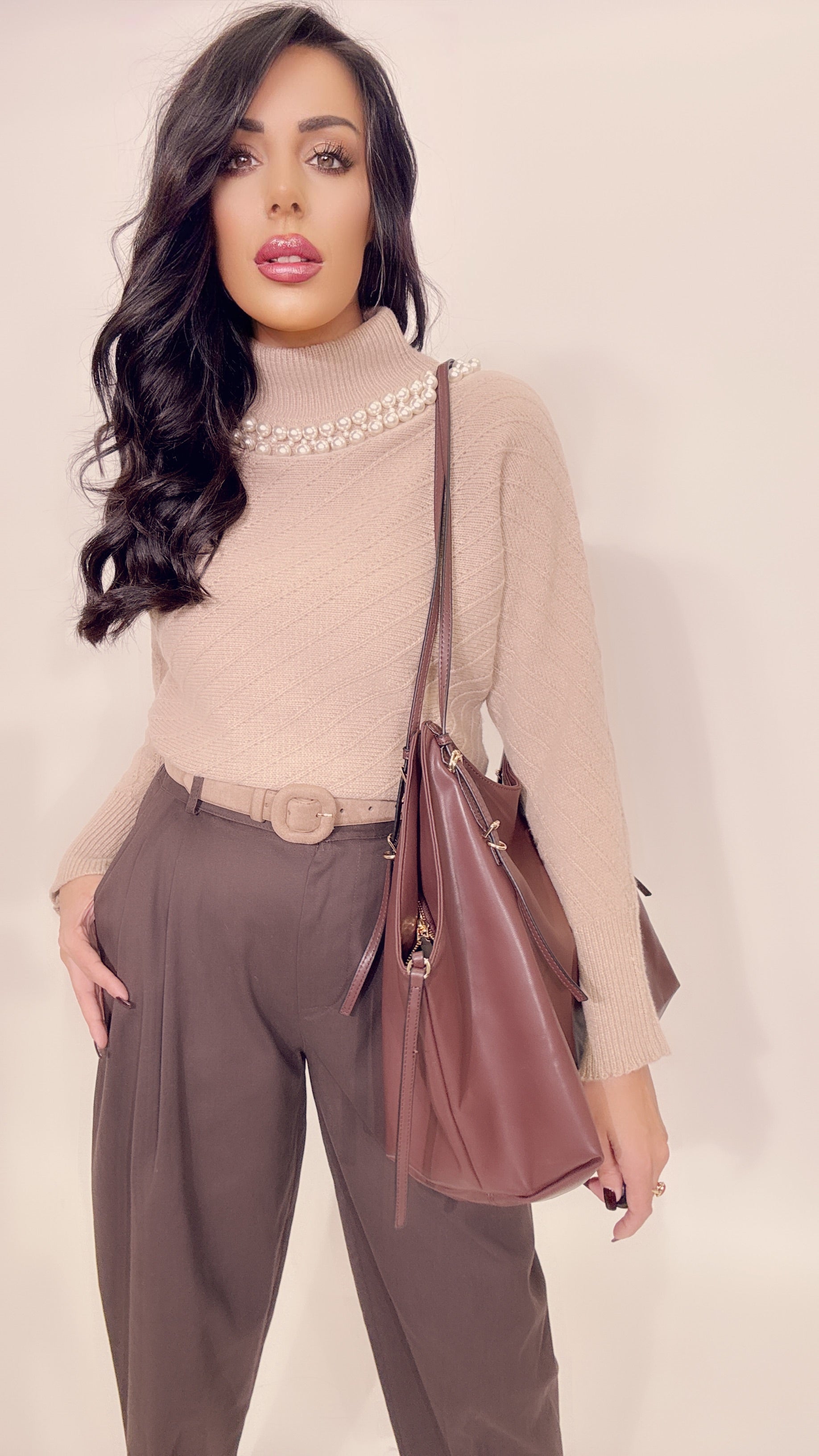 Maxi bag a spalla