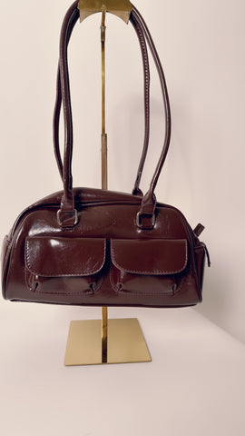 Mini bag testa di moro