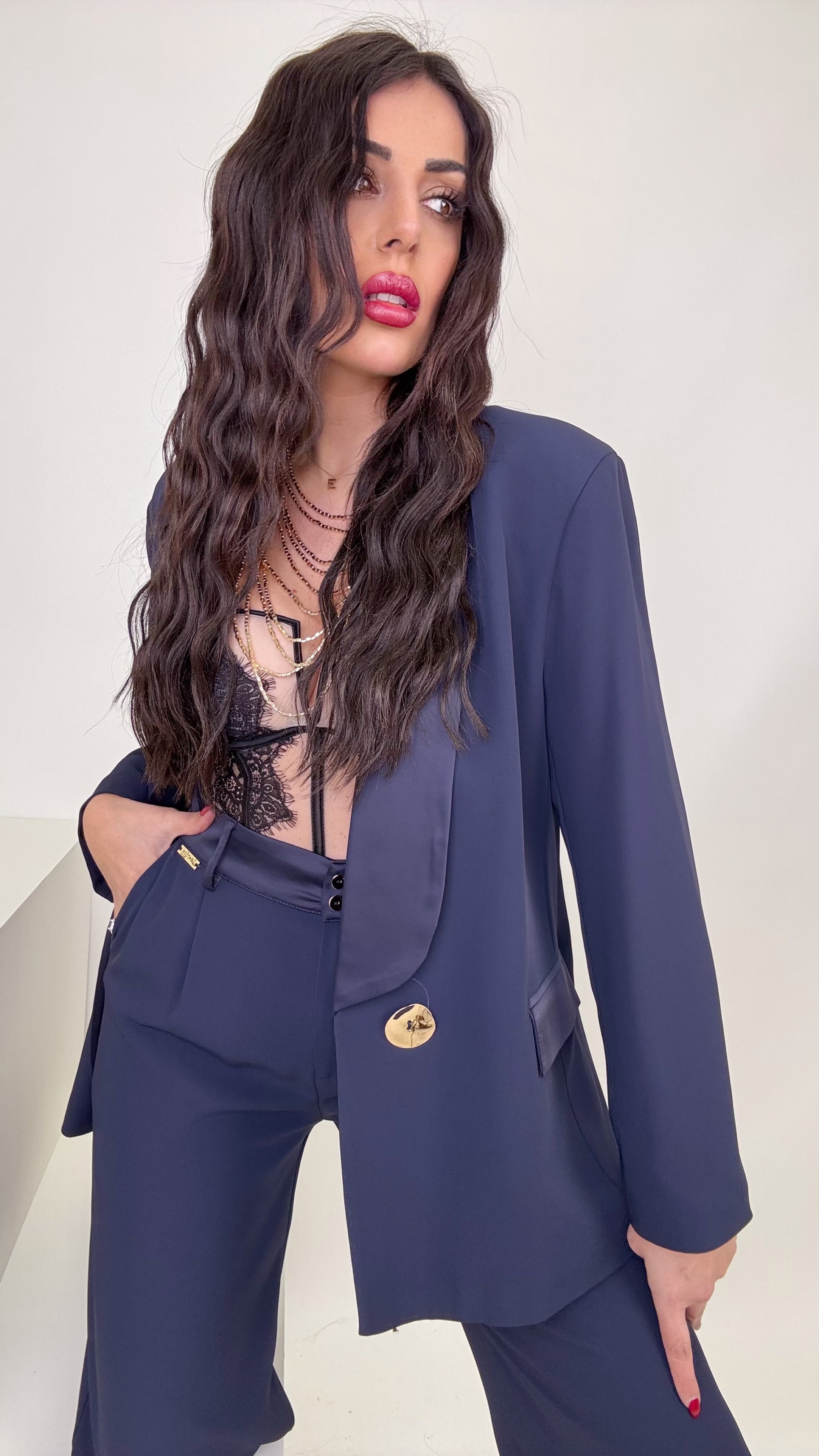 Tailleur lucrezia blue