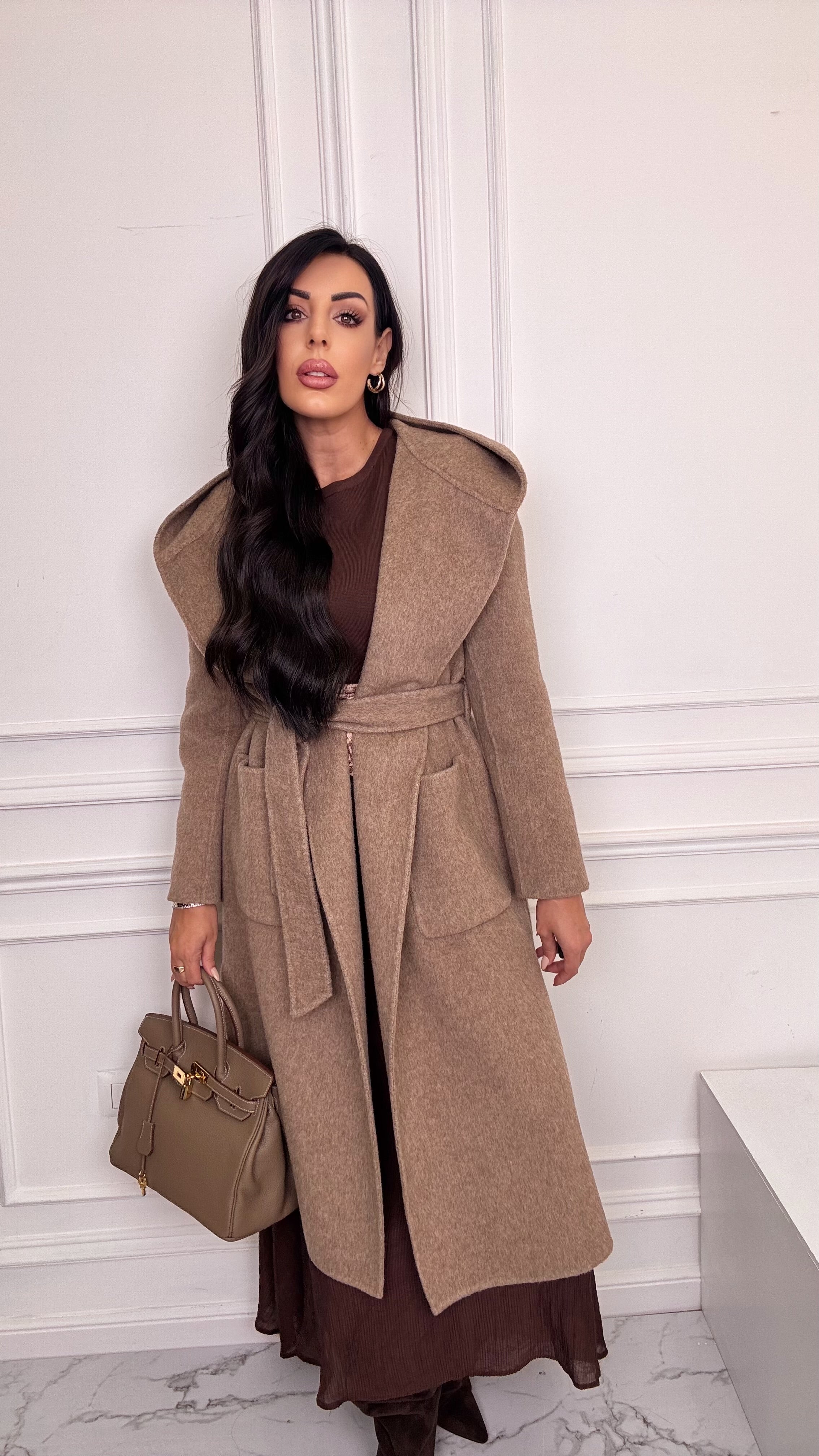 Cappotto 95% lana 5% seta