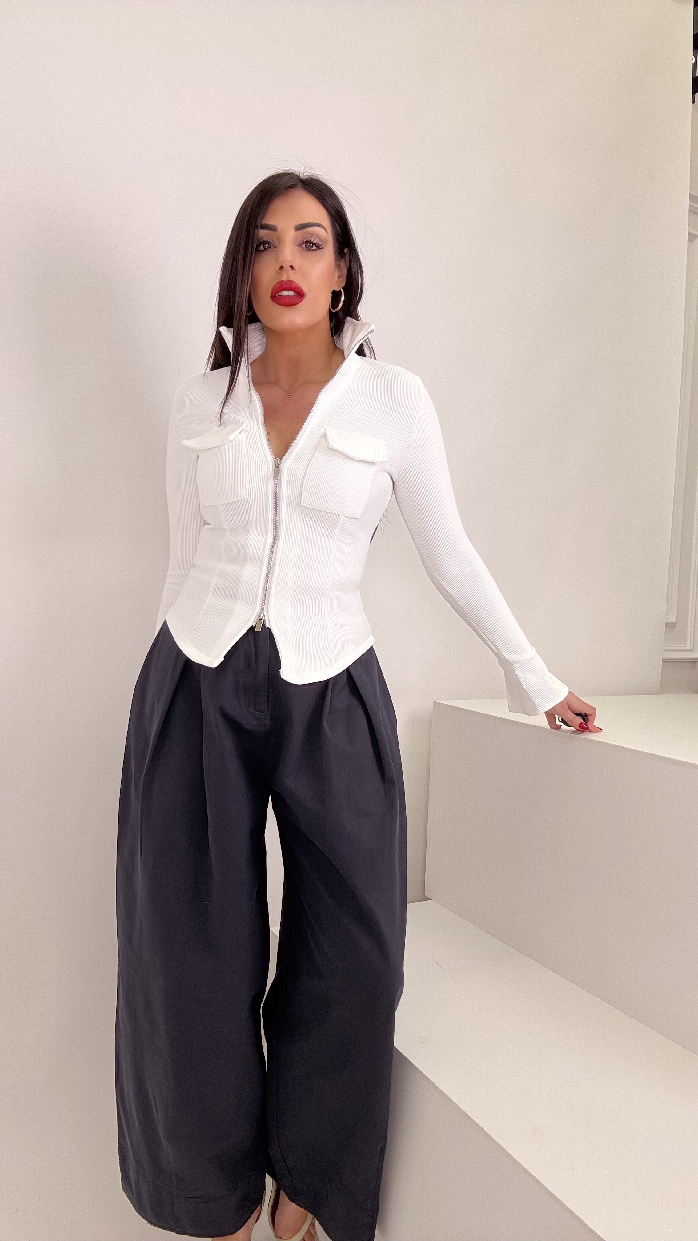 Pantaloni ballon blue