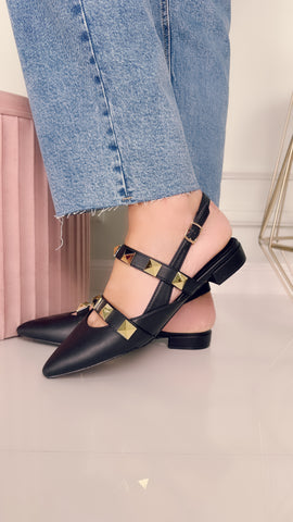 Ballerina borchie oro 821