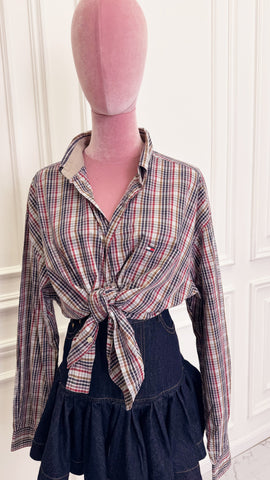 Camicia Tommy quadri vintage