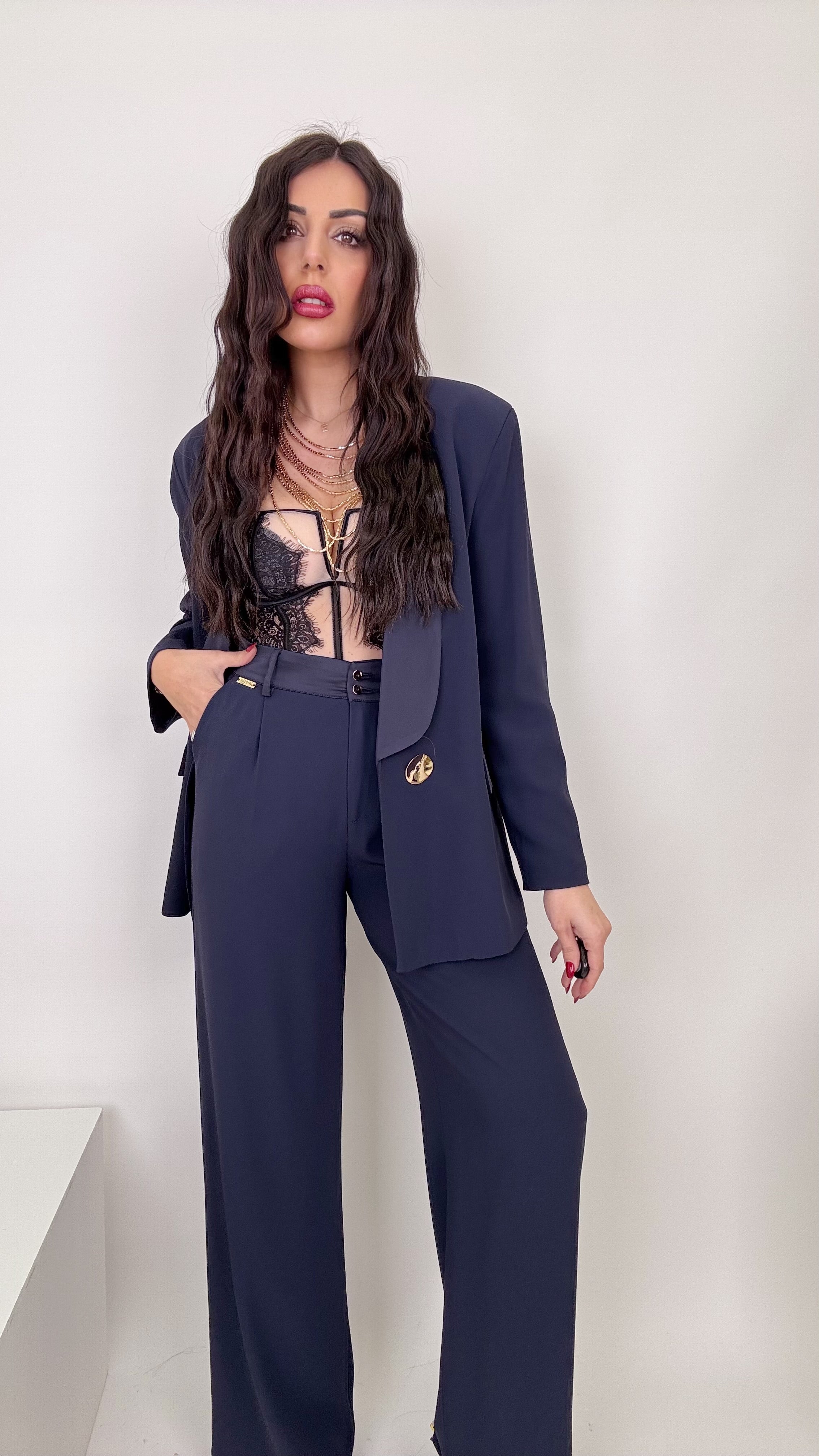 Tailleur lucrezia blue