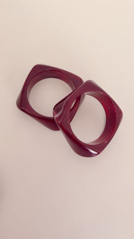 Set bracciali squadrati