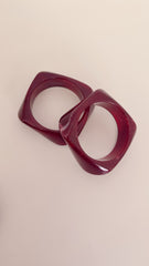 Set bracciali squadrati