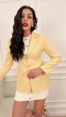 Blazer strutturato avvitato moon