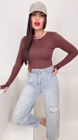 Denim sabbiato 7/8