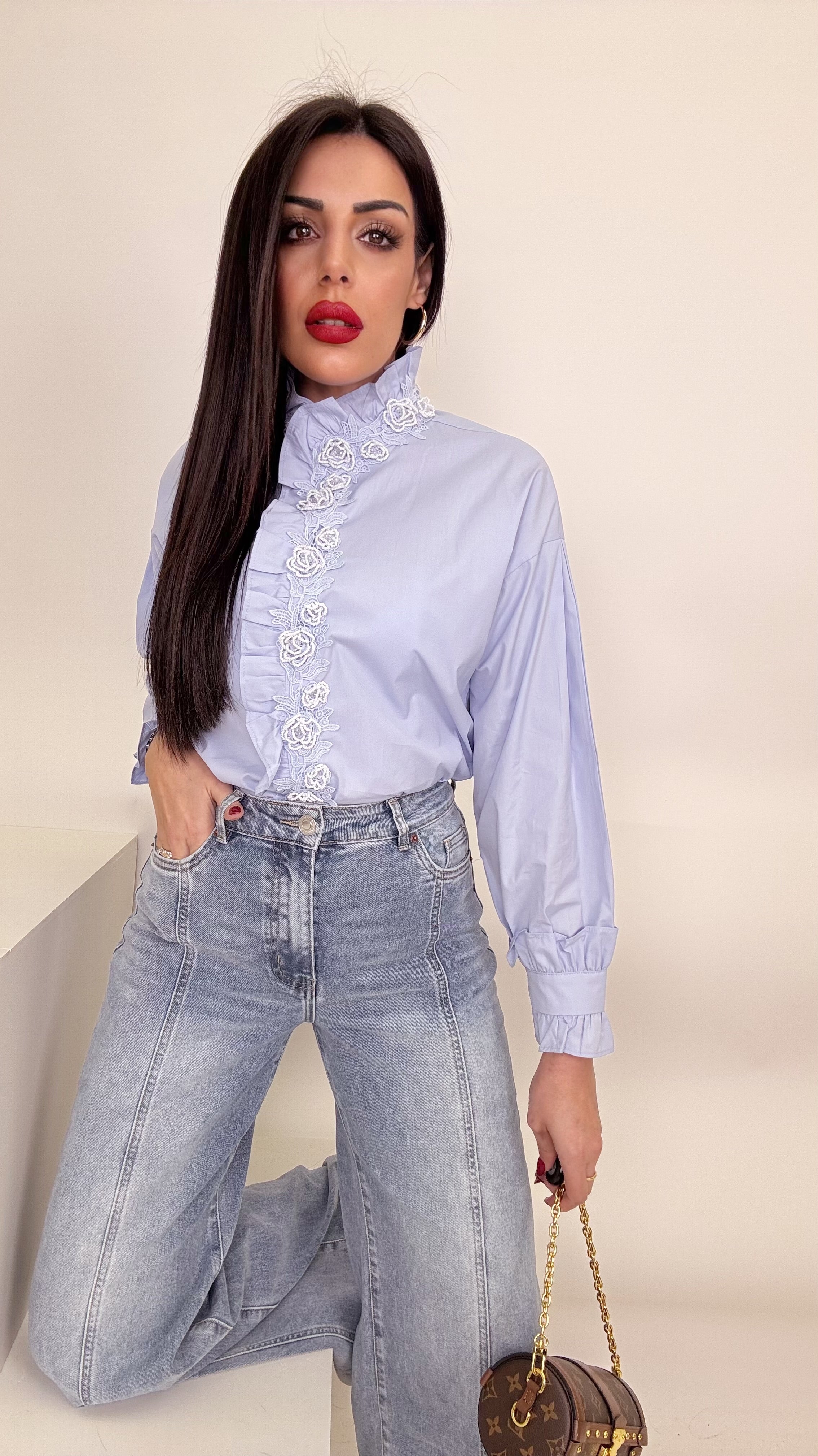 Camicia Sofy azzurra