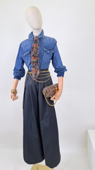 Pantaloni blue ballon