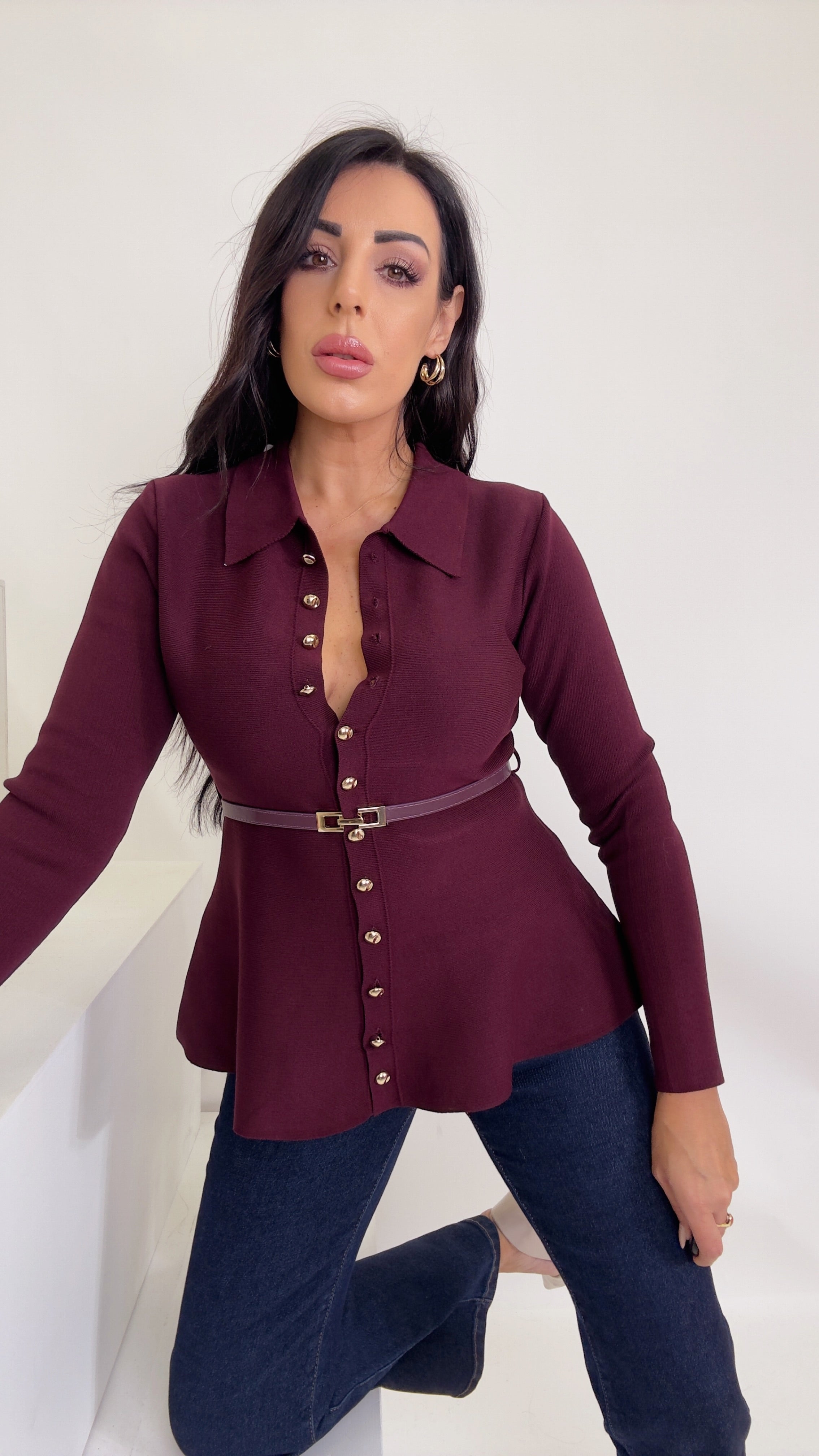 Pull cinturino sfiancato