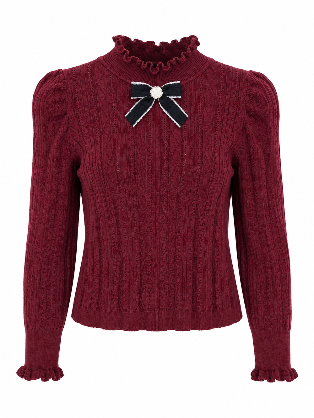Maglia in filo traforato
