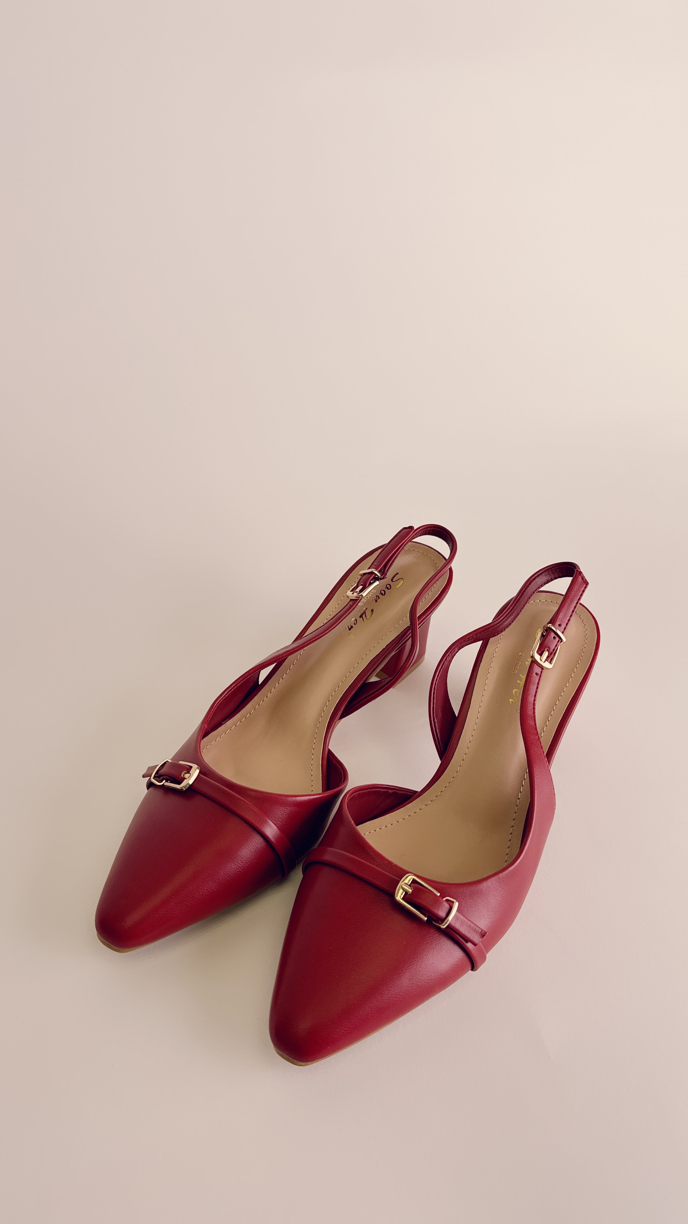Slingback red m106