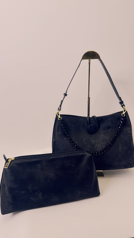Bag effetto camoscio