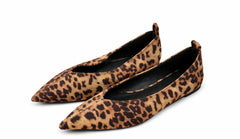 Ballerina animalier a punta
