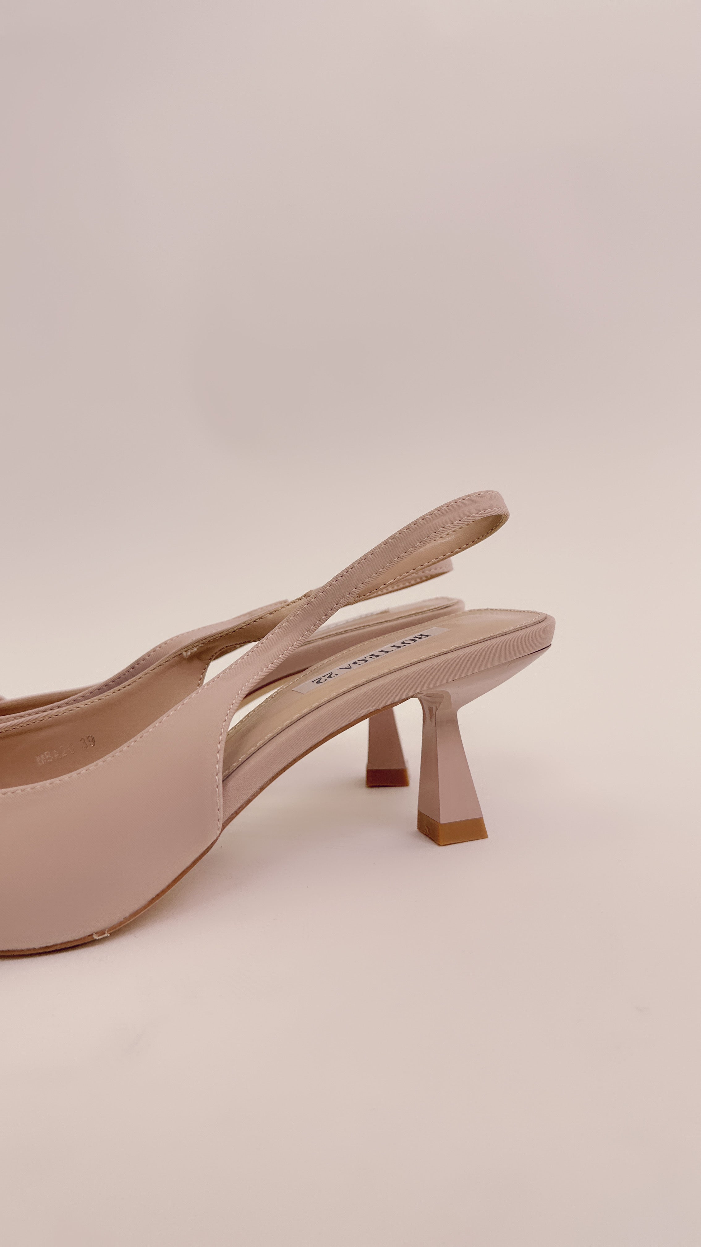 Slingback fiocchetto beige MBA20