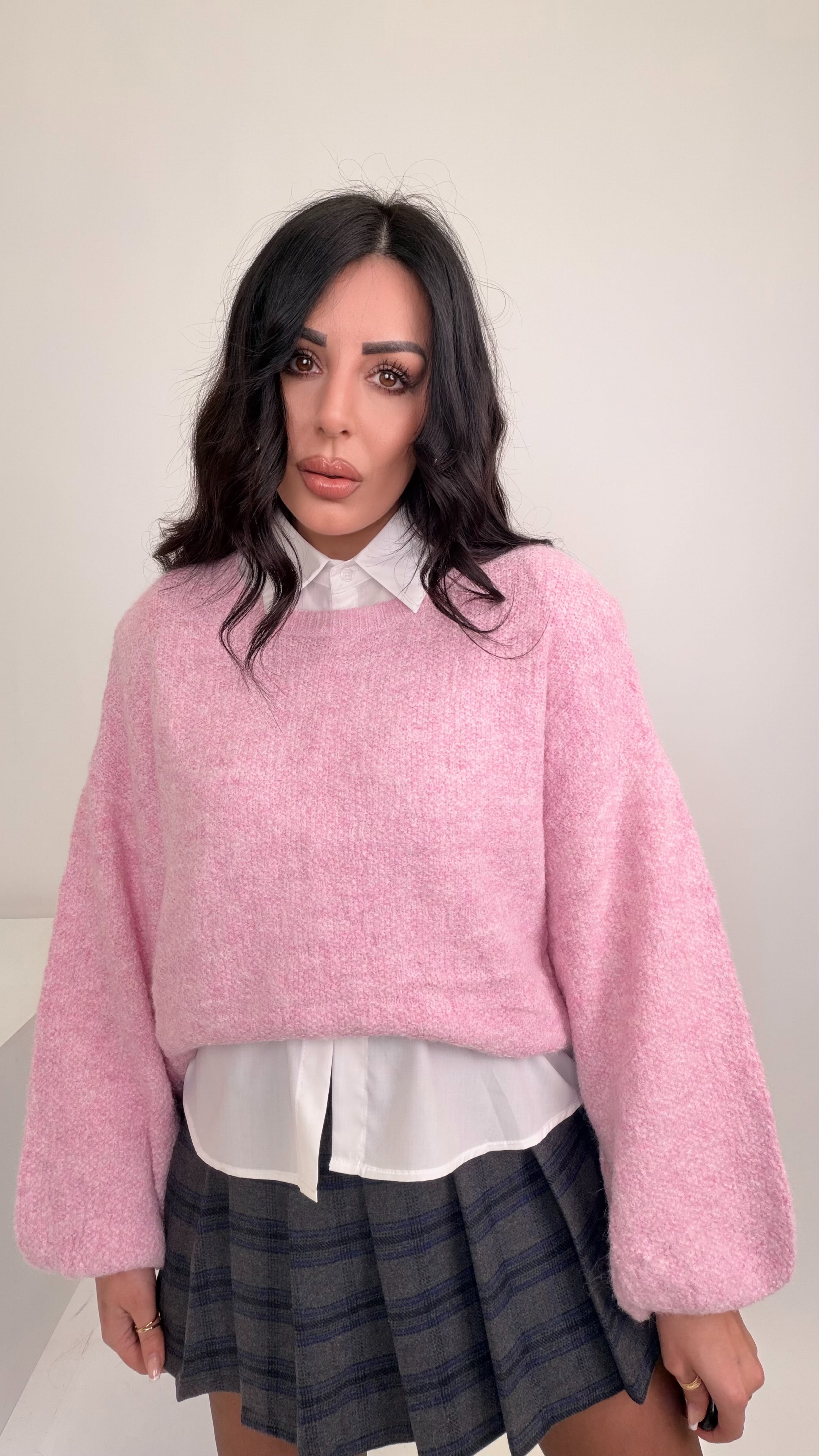 Pantagonna quadri in lana