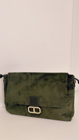 Maxi clutch  verde bosco