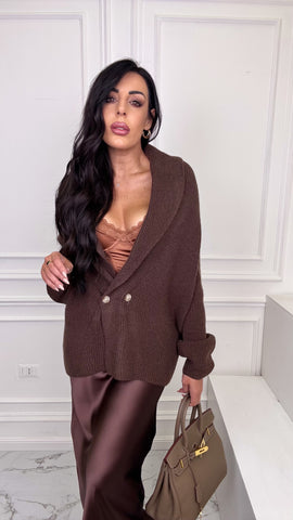 Cardigan choco
