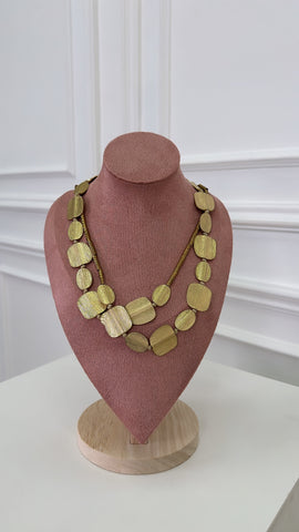 Collana lunga effetto vintage