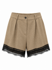 Pantaloncino con pizzo
