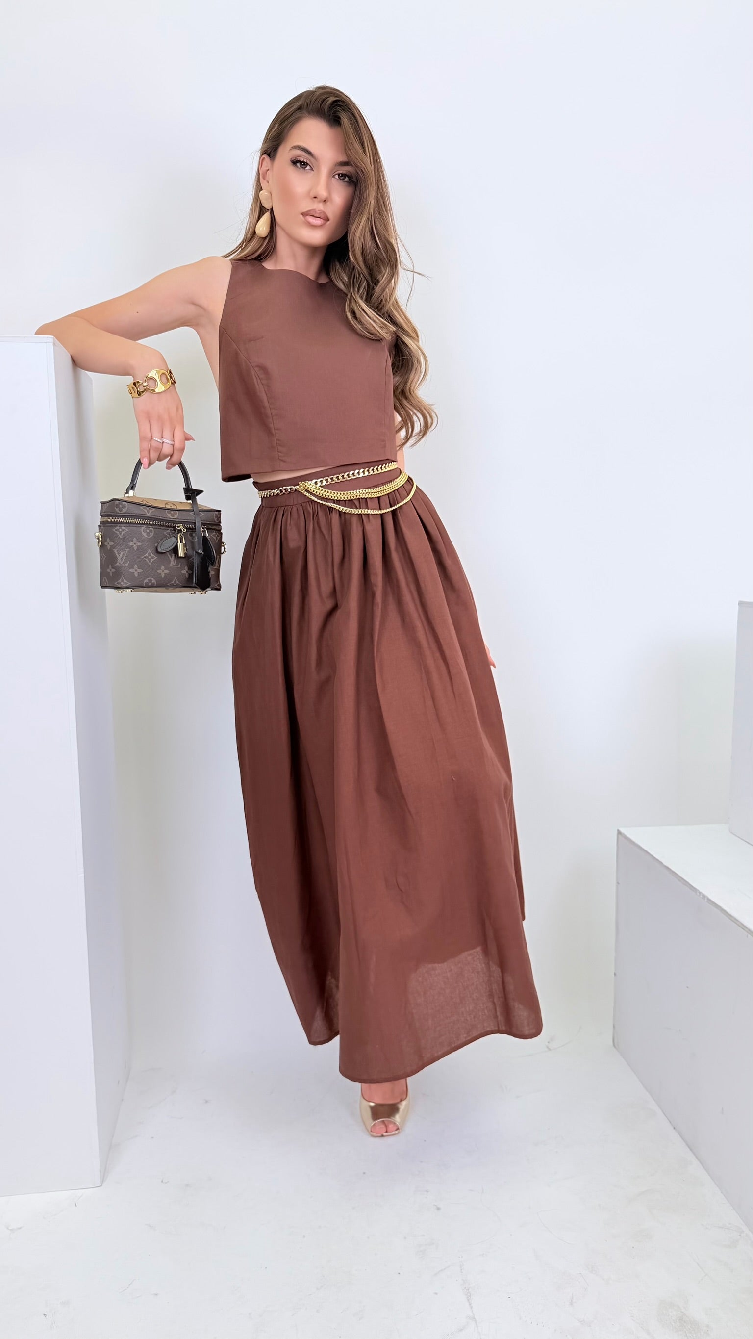 Coordinato in lino & cotone