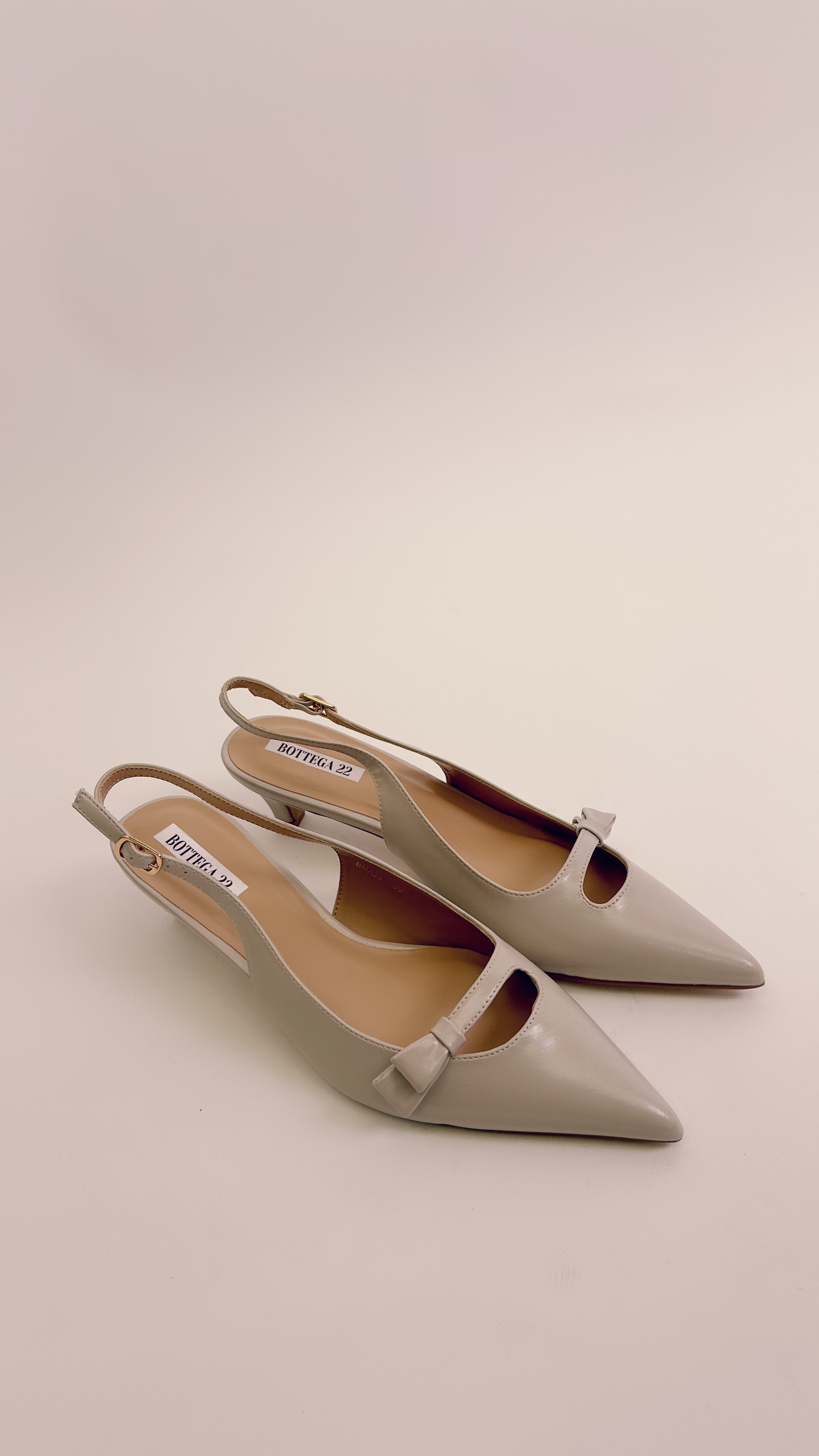 Slingback beige bma33