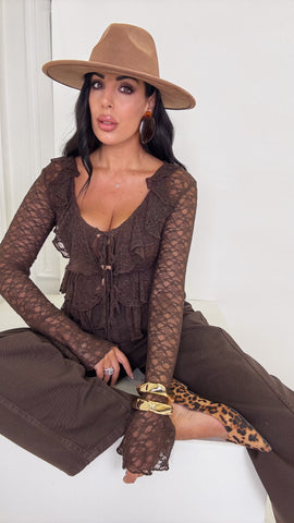 Camicia pizzo soft 7287