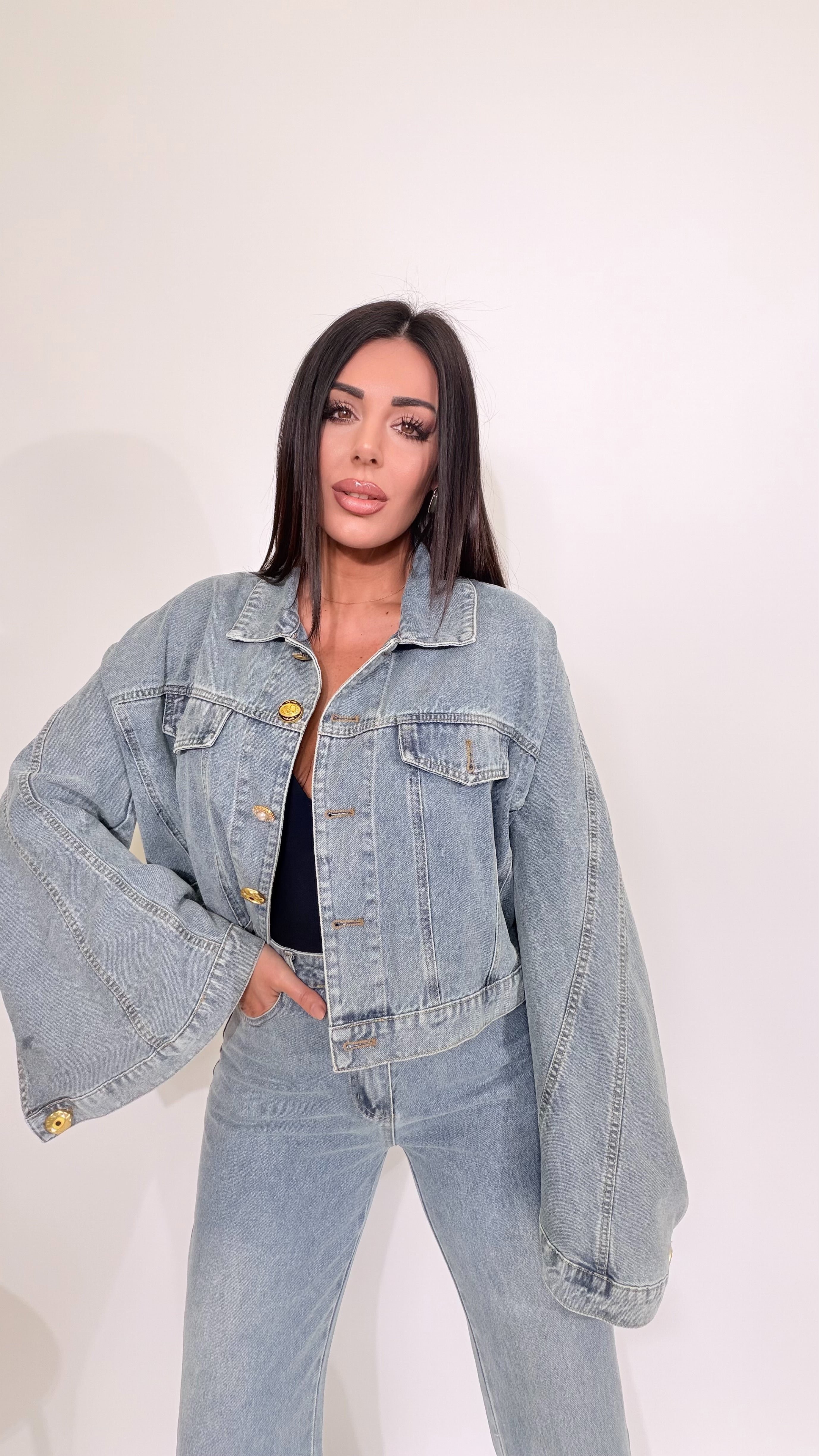 Coordinato denim Luxury .