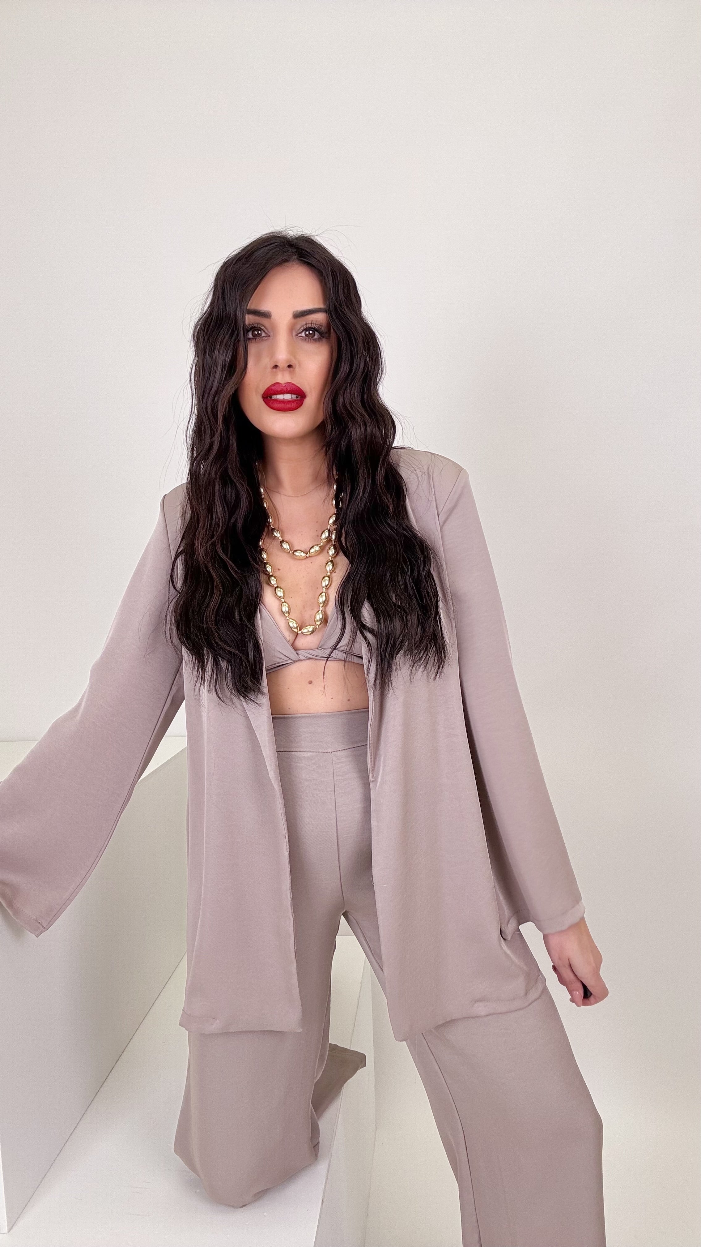 Tailleur “moon” tre pezzi