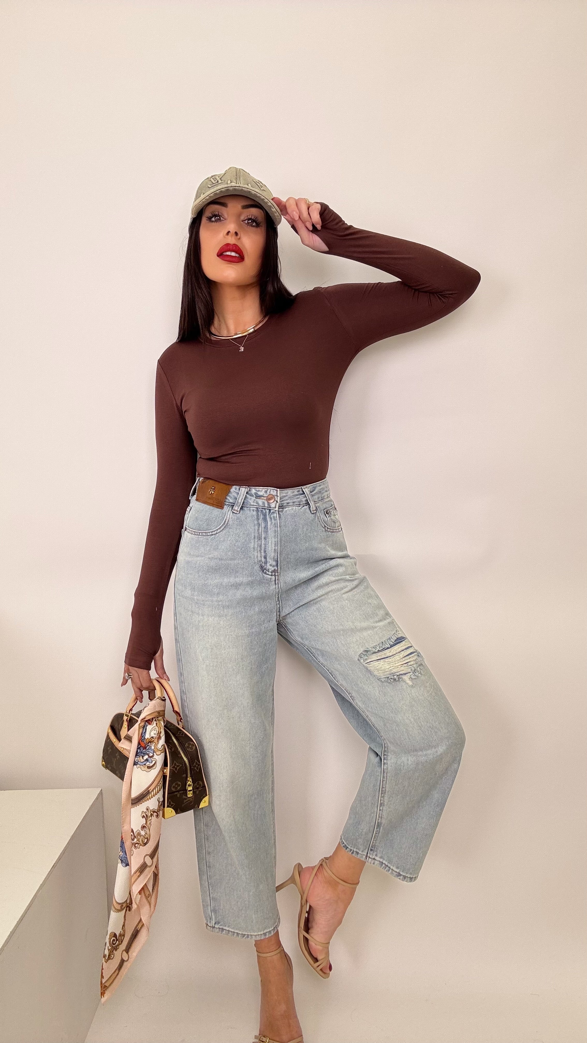 Denim sabbiato 7/8
