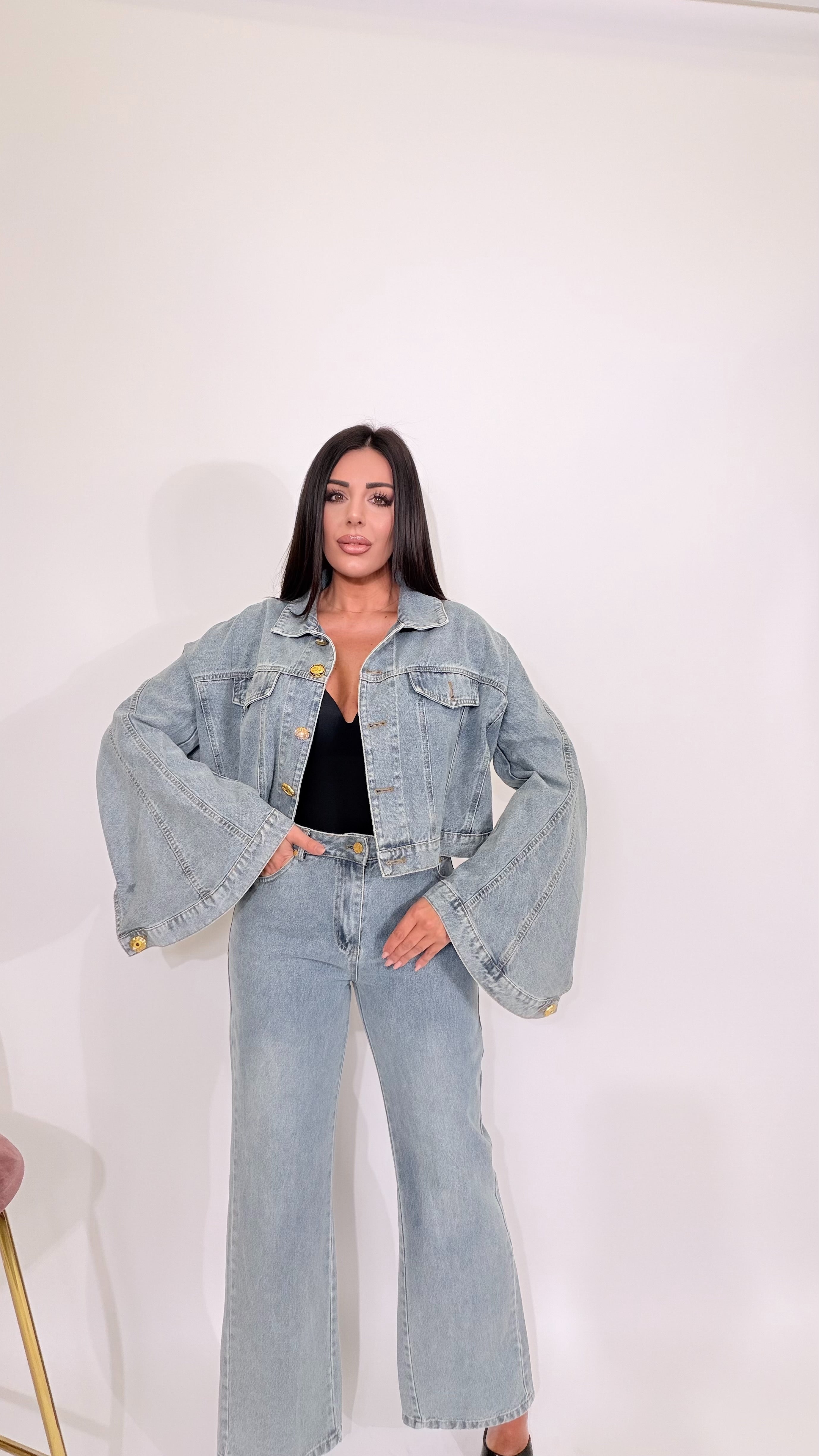 Coordinato denim Luxury .