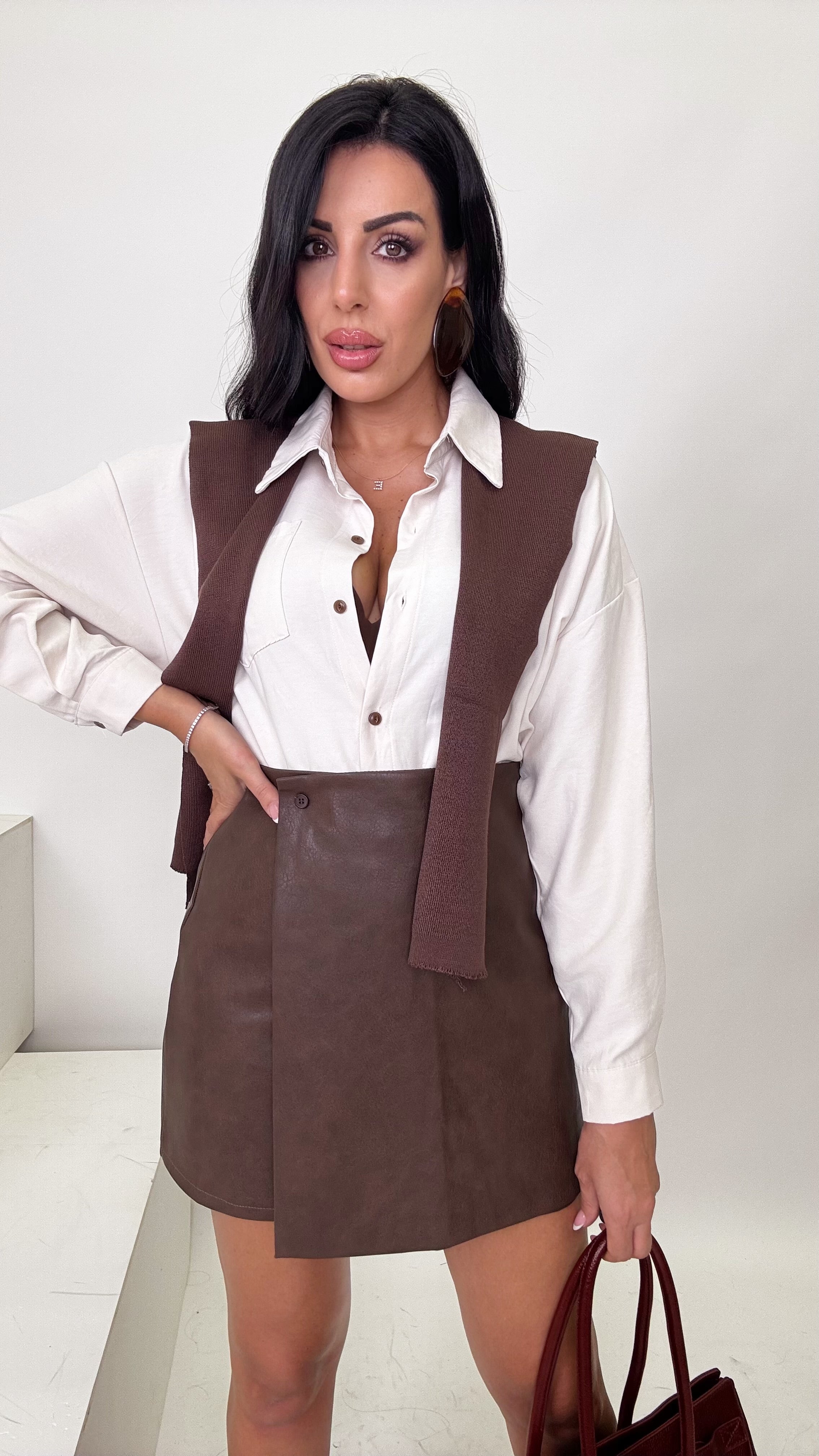 Camicia con accessorio