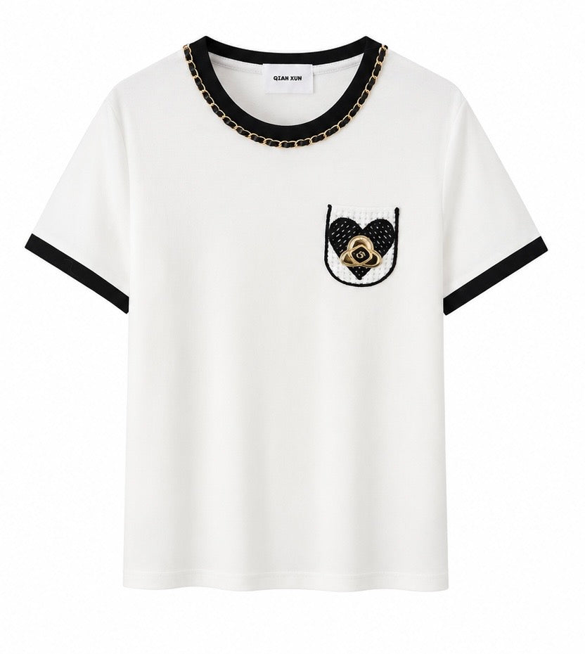 Shirt con catenina