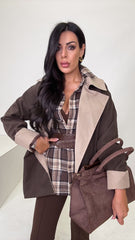 Trench con rever