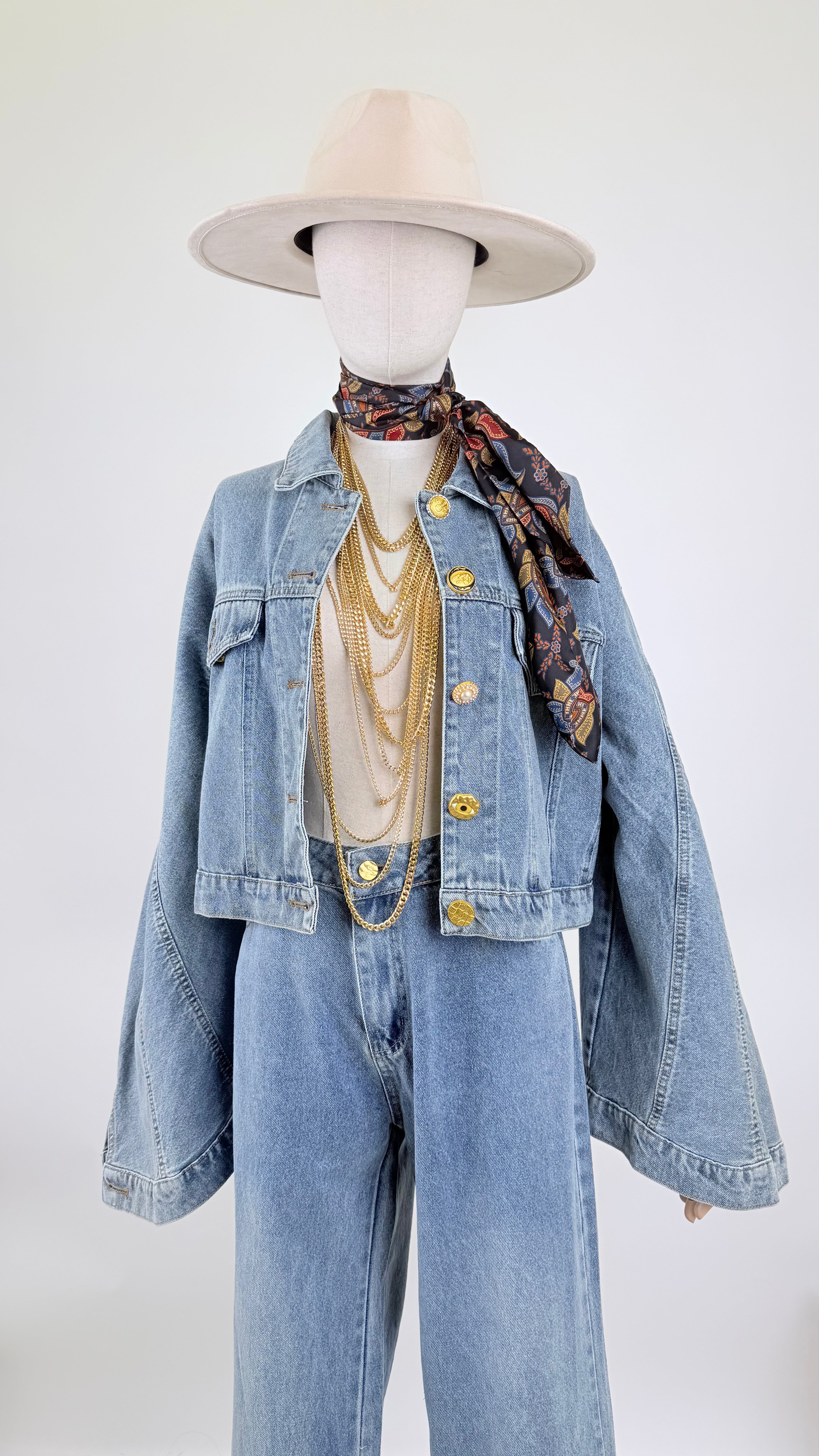 Coordinato denim Luxury .