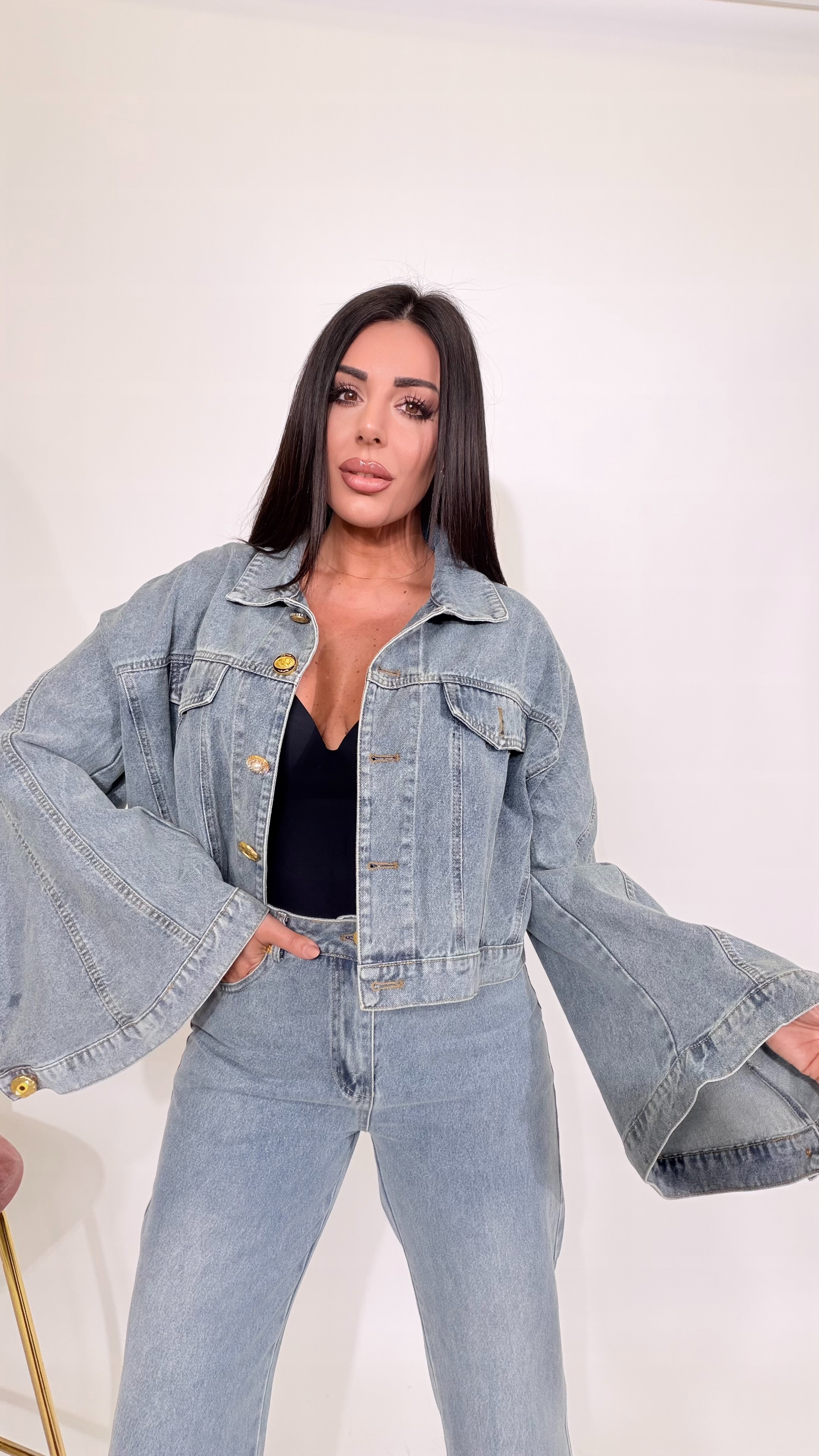 Coordinato denim Luxury .