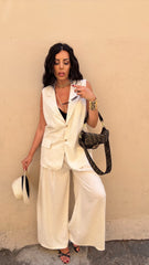 Coordinato “Made in italy ” panna