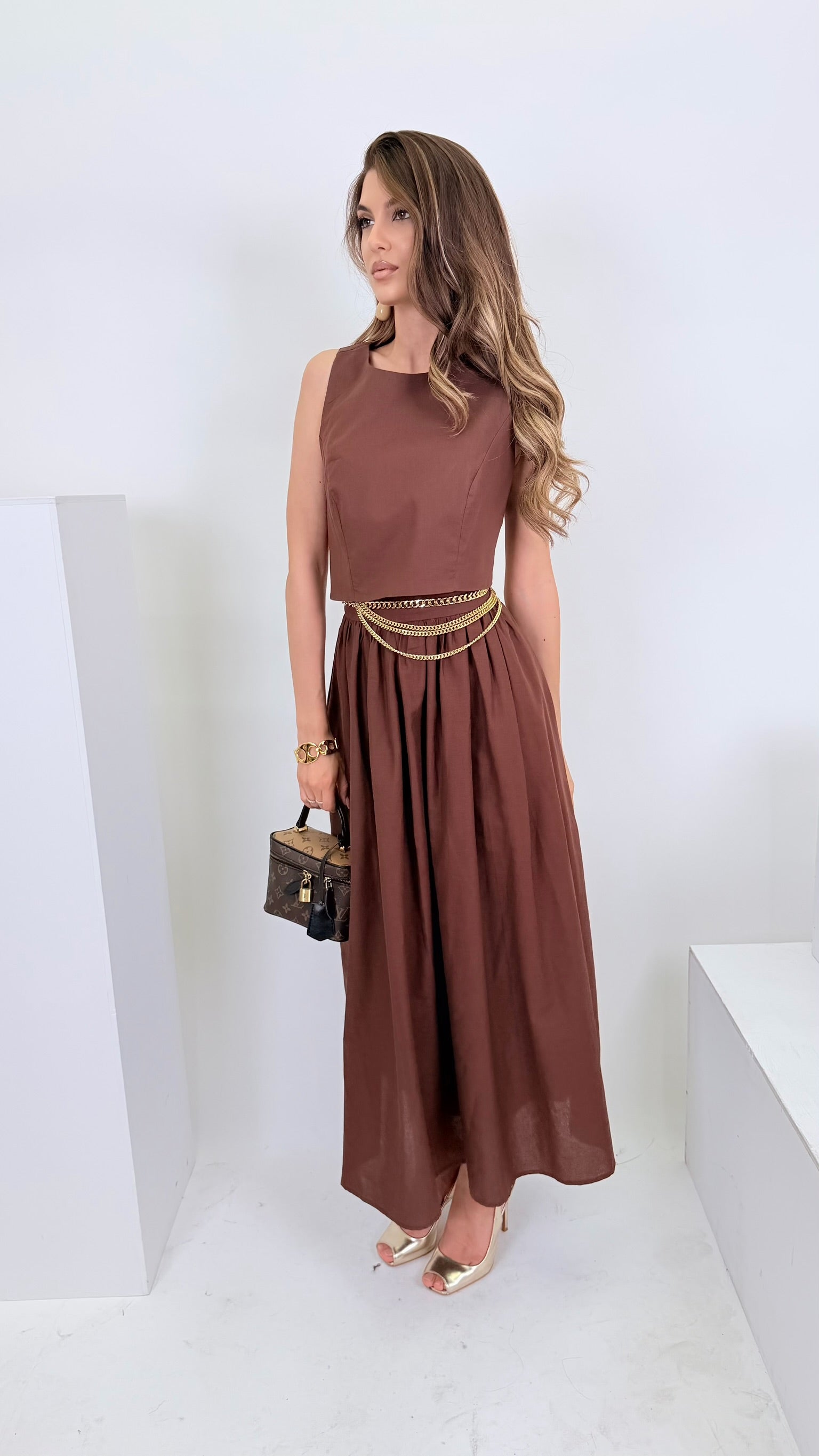 Coordinato in lino & cotone