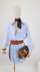 Abitino camicia cielo