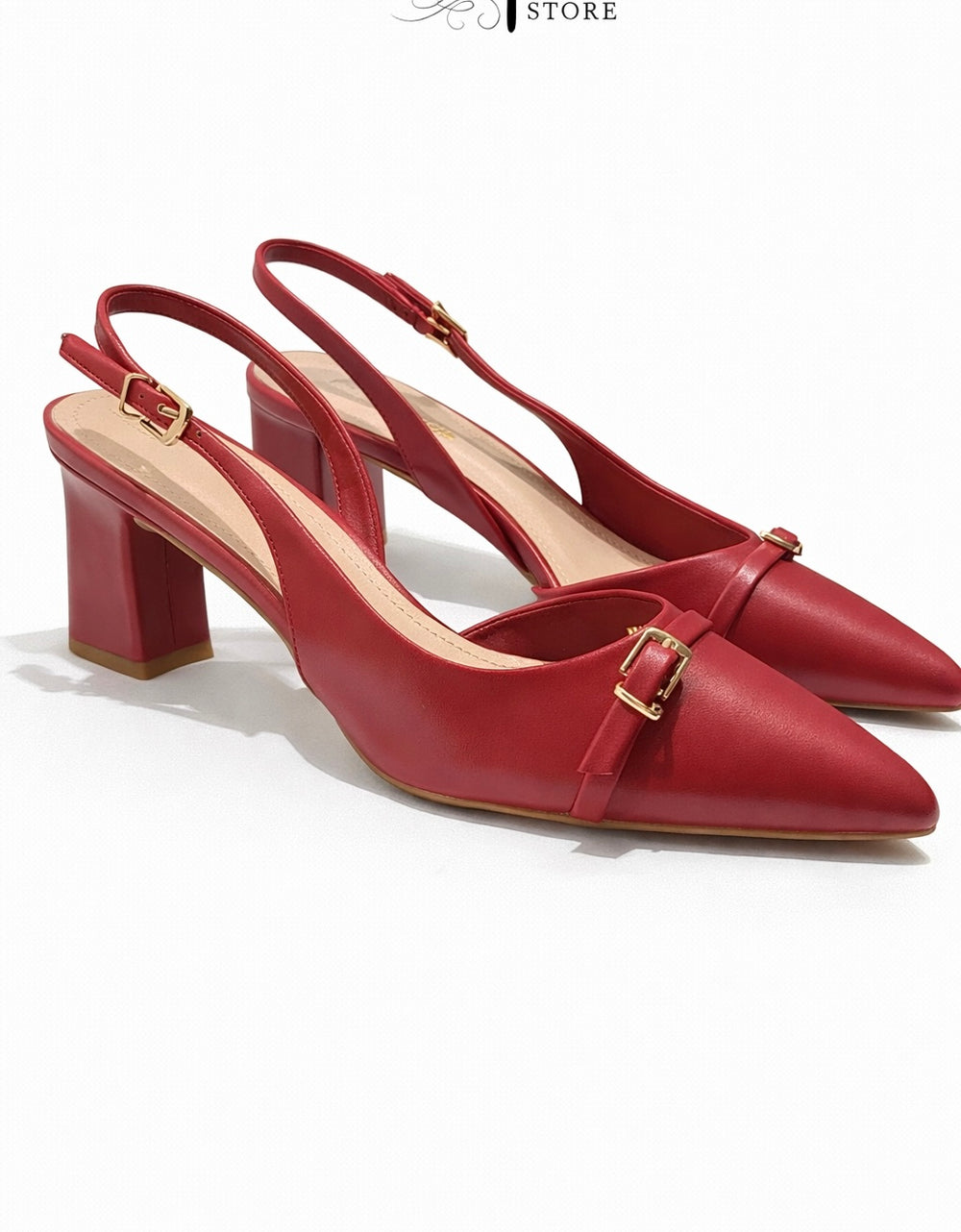 Slingback rossa