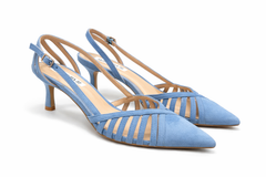 Slingback azzurre