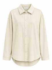 Camicia denim over sabbia